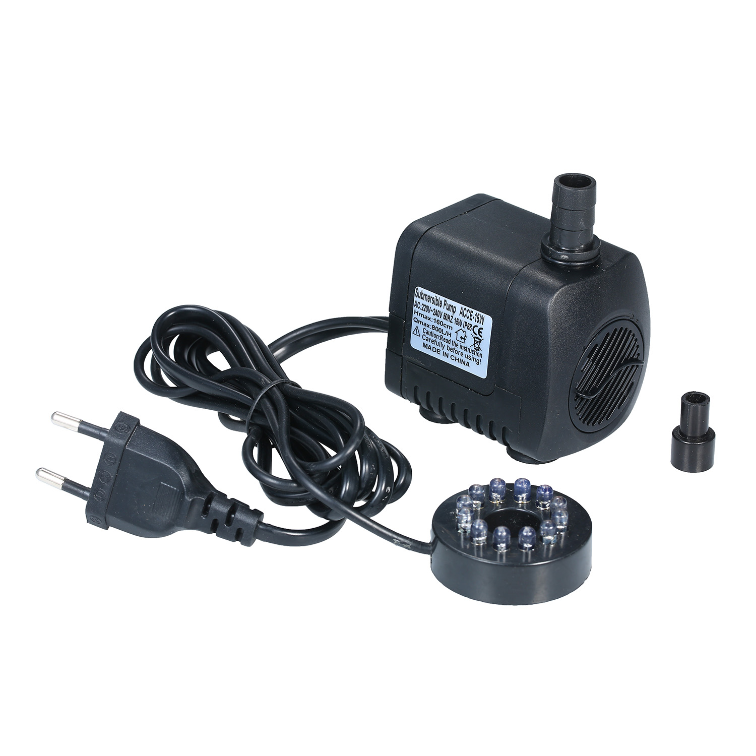 Aquarium Marine Lights - Lampu LED Pompa Submersible 800L/H Pompa