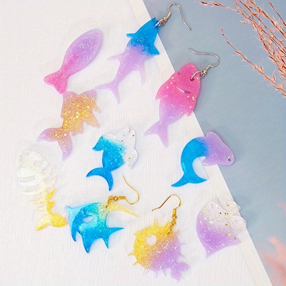 Set Cetakan Anting dan Liontin - Aquarium And Marine ulasan dan harga