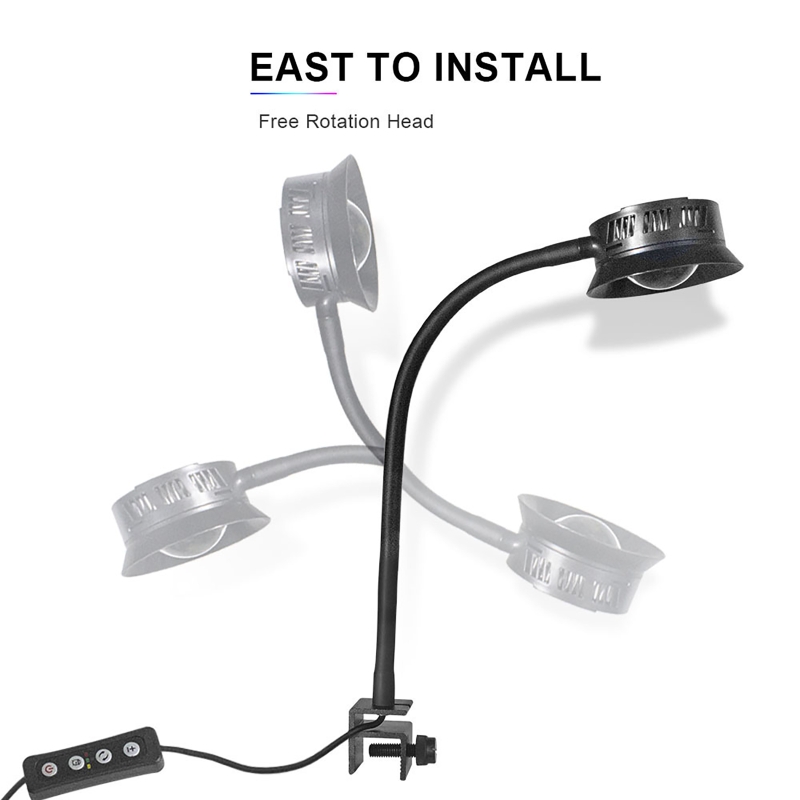 Lampu LED Akuarium 30W untuk T - Marine Aquarium Timing ulasan dan harga