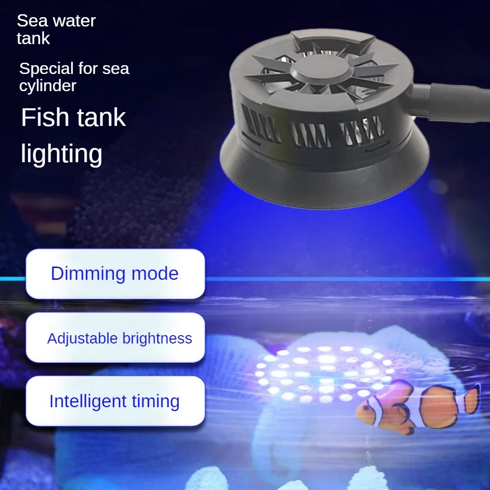 Lampu LED Akuarium Air Laut, L - Marine Aquarium Timing ulasan dan harga