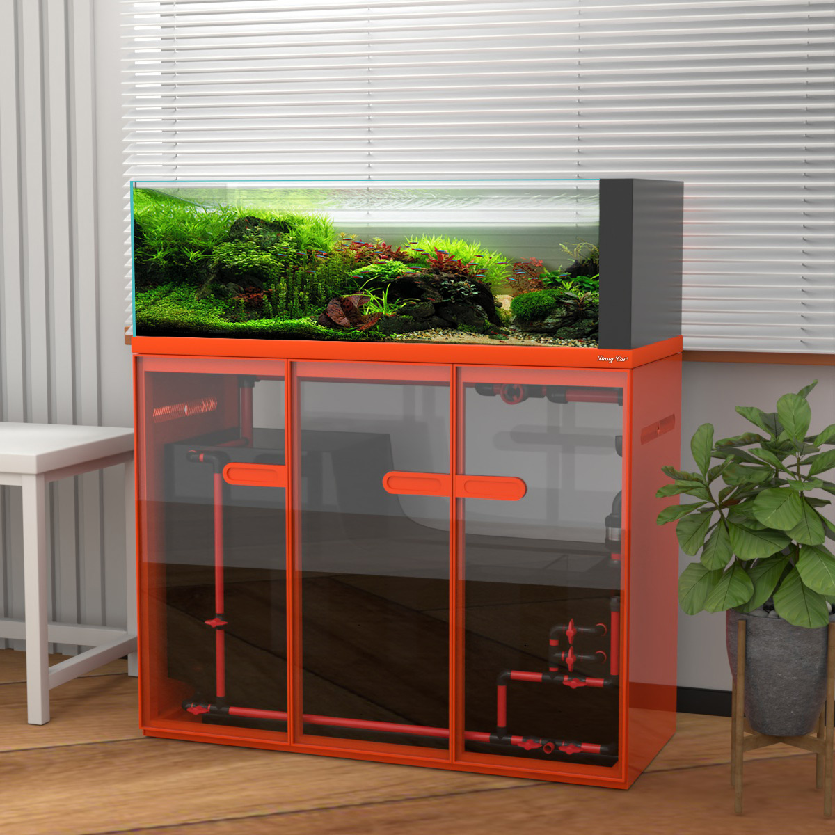 Akuarium Ikan Kaca Gaya Modern - Marine Aquarium Tank For Sale ulasan dan harga