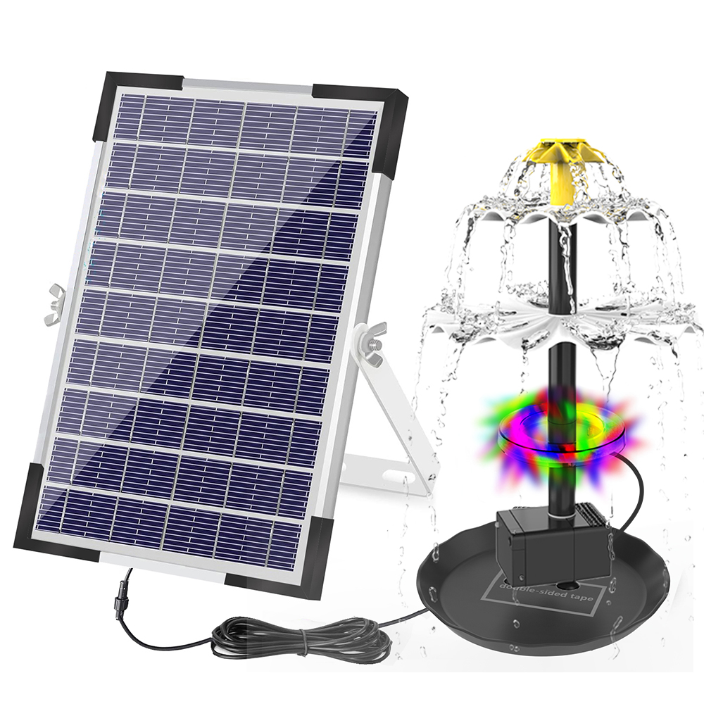 Pompa Air Mancur tenaga surya  - Aquarium Marine Lights ulasan dan harga