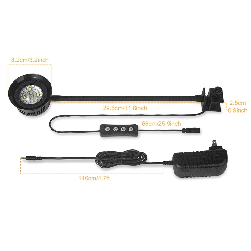 Lampu LED Akuarium Terumbu Kar - Marine Aquarium Timing ulasan dan harga