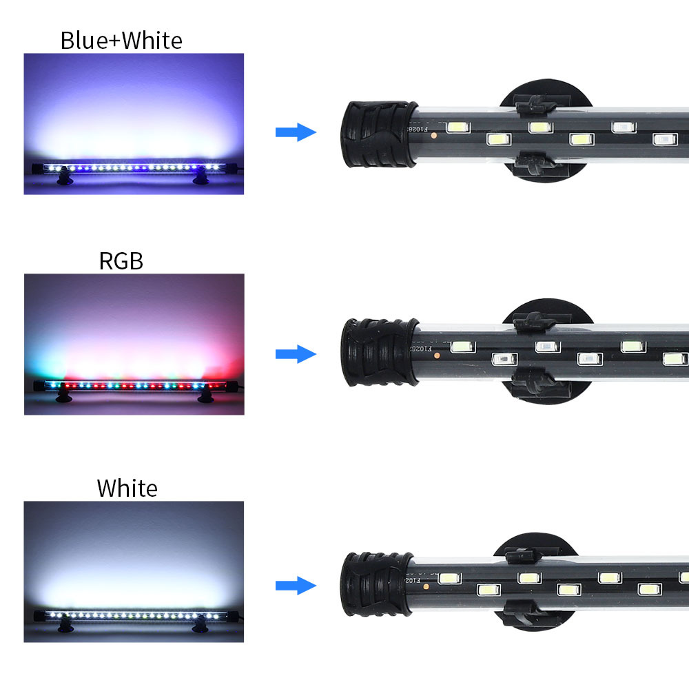 Lampu Akuarium LED 90-260V Lam - Aquarium Marine Lights ulasan dan harga