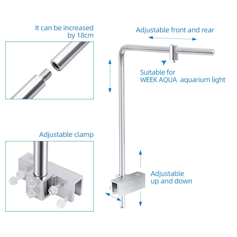 Minggu Aqua Light Stand Univer - Aquarium Marine Lights ulasan dan harga